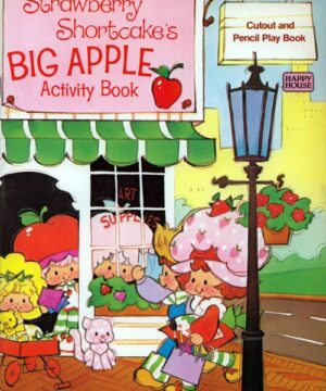 Strawberry Shortcake (1st Gen) (Big Apple Activity Book; 1981) Happy House