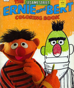 Sesame Street (Ernie and Bert Coloring Book; 1971) Whitman