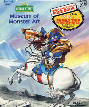 Sesame Street (Museum of Monster Art; 1990) Golden Books