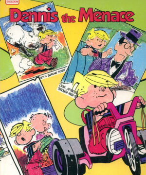 Dennis the Menace (Coloring Book; 1982) Golden Books