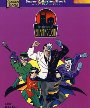 Batman: The Animated Series (The Case of the Fake Bat-Signals; 1996) Golden Books