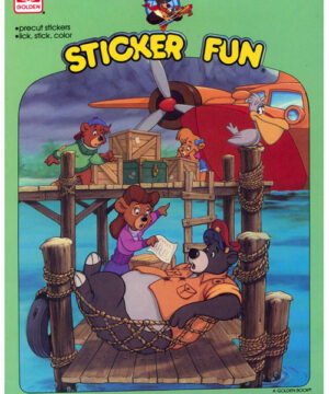Tale Spin (Sticker Fun; 1991) Golden Books