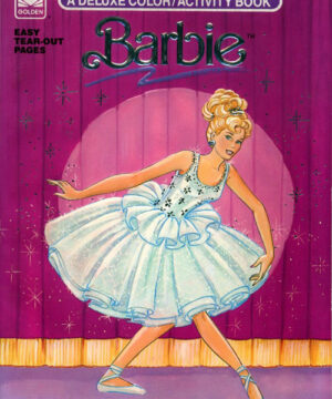 Barbie (Coloring and Activity Book; 1990) Golden Books