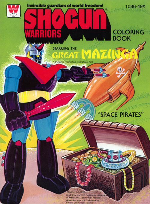 Great Mazinger (Space Pirates; 1978) Whitman