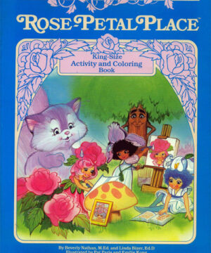 Rose Petal Place (Coloring & Activity Book; 1984) Parker Brothers