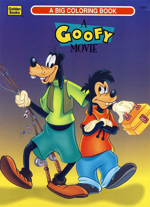 Goofy Movie (Coloring Book; 1995) Golden Books